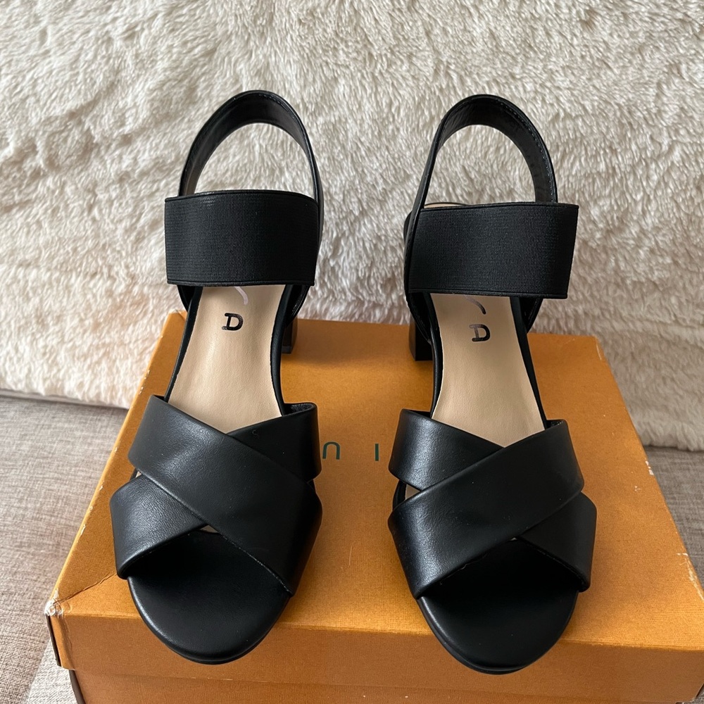 Unisa Uniparli Black Women's Sandals